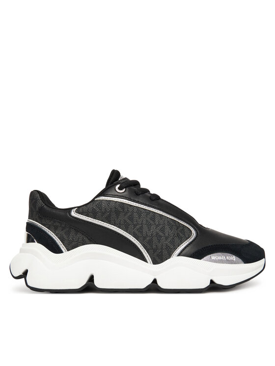 MICHAEL Michael Kors Сникърси Renny 43F5RNFS1S Черен цвят на ниска цена