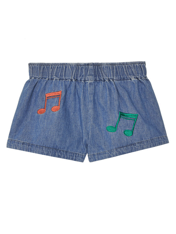 MINI RODINI Дънкови шорти 2523014060 Син Regular Fit цвят на ниска цена