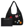 Marc Jacobs Дамска чанта The Daisy Crochet Sack 2P5HSH027H03 Черен цвят на ниска цена
