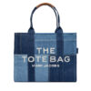 Marc Jacobs Дамска чанта The Denim Large Tote Bag H018M06FA21 Син цвят на ниска цена