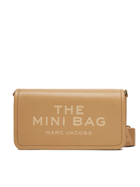 Marc Jacobs Дамска чанта The Leather Mini Bag 2S4SMN080S02 Кафяв цвят на ниска цена