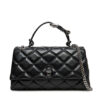 Marc Jacobs Дамска чанта The Quilted Dual Convertible Shoulder Bag 2S5HCR007H02 Черен цвят на ниска цена