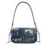 Marc Jacobs Дамска чанта The Rip And Repair Denim Clover 2F4HSH027H05 Син цвят на ниска цена