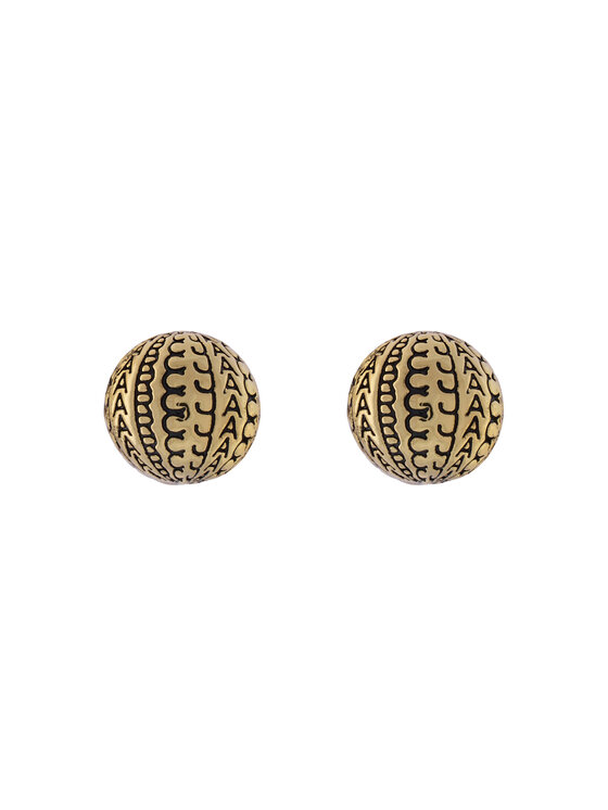 Marc Jacobs Обици The Monogram Stud 2S4JER001J53 Златист цвят на ниска цена