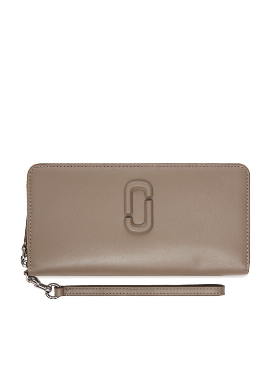 Marc Jacobs Портфейл The Covered J Marc Continental 2P4SMP013S02 Сив цвят на ниска цена