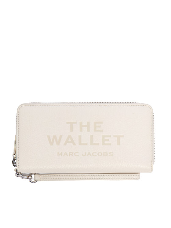 Marc Jacobs Портфейл The Leather Continental 2P4SMP015S02 Екрю цвят на ниска цена