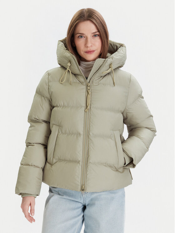 Marc O'Polo Denim Пухено яке 500 0006 296 Зелен Regular Fit цвят на ниска цена