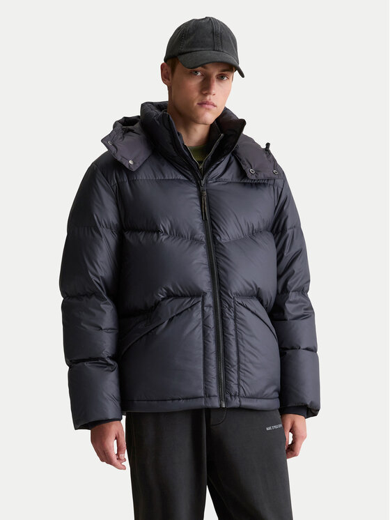 Marc O'Polo Denim Пухено яке 500 0006 392 Тъмносин Regular Fit цвят на ниска цена