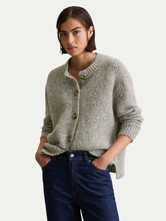 Marc O'Polo Кардиган 5000006923 Сив Relaxed Fit цвят на ниска цена