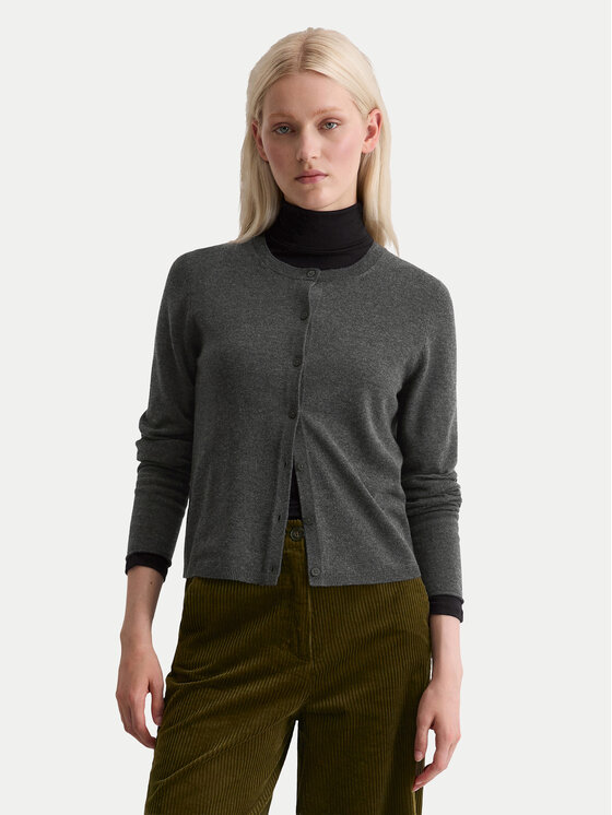 Marc O'Polo Кардиган 509 5118 61085 Сив Slim Fit цвят на ниска цена