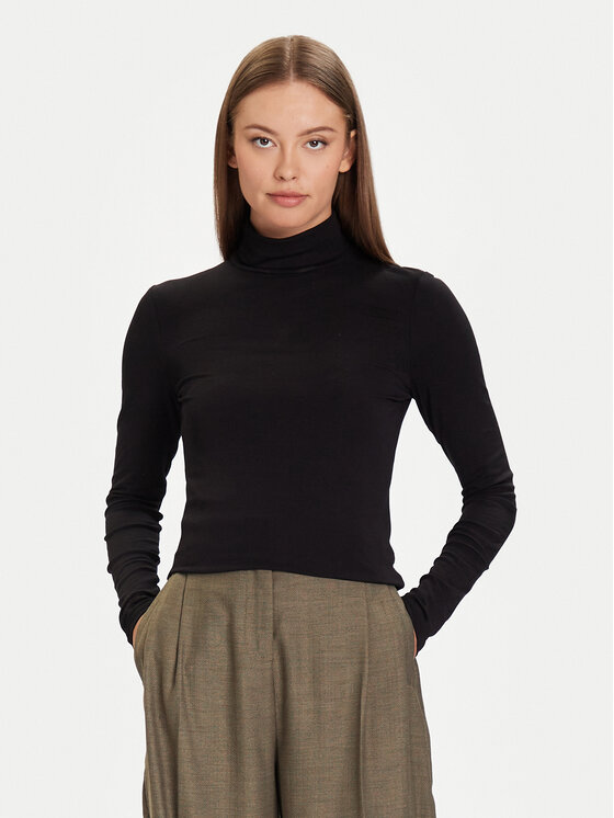 Marc O'Polo Поло 509 2157 52177 Черен Slim Fit цвят на ниска цена