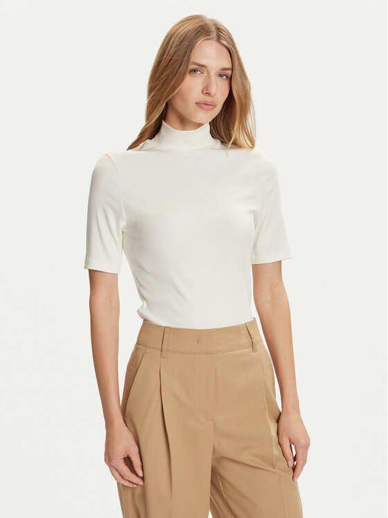 Marc O'Polo Поло M08 2076 51177 Бял Slim Fit цвят на ниска цена