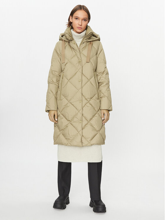 Marc O'Polo Преходно яке 309 0329 71073 Зелен Regular Fit цвят на ниска цена