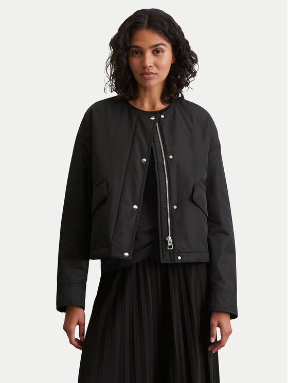 Marc O'Polo Преходно яке 506 1270 70055 Черен Regular Fit цвят на ниска цена