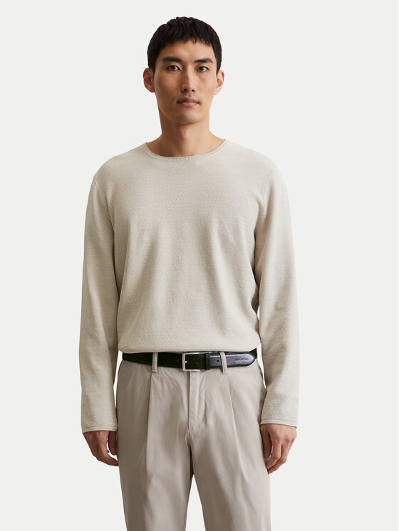 Marc O'Polo Пуловер 526 5023 60080 Бежов Regular Fit цвят на ниска цена