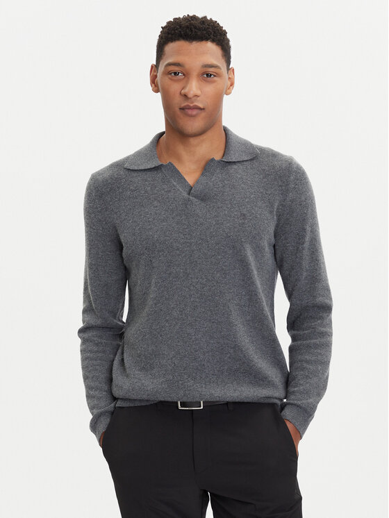 Marc O'Polo Пуловер 529 5144 60150 Сив Regular Fit цвят на ниска цена