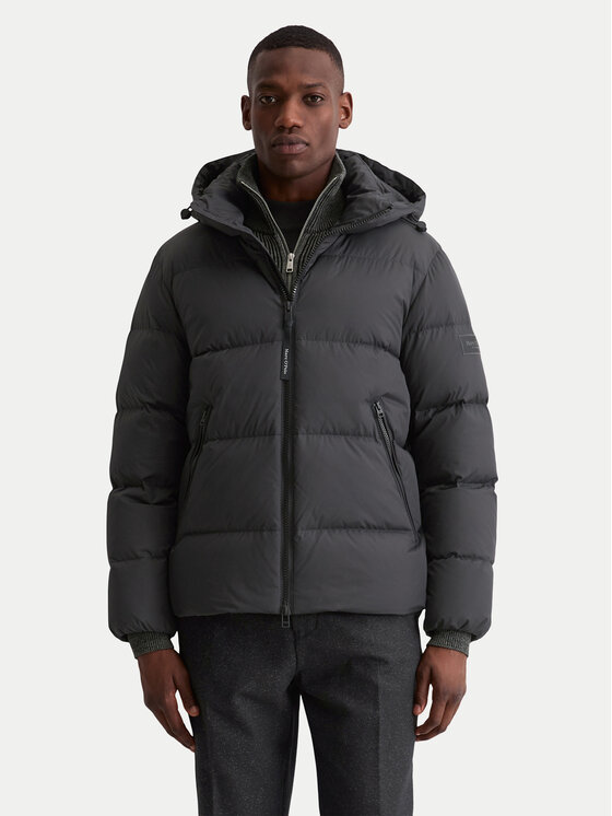 Marc O'Polo Пухено яке M29 0960 70152 Черен Regular Fit цвят на ниска цена