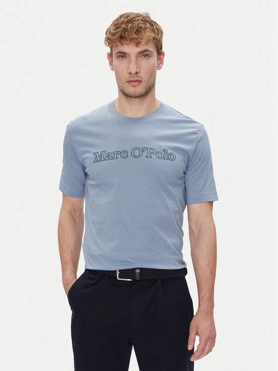Marc O'Polo Тишърт 526 2012 51154 Син Regular Fit цвят на ниска цена