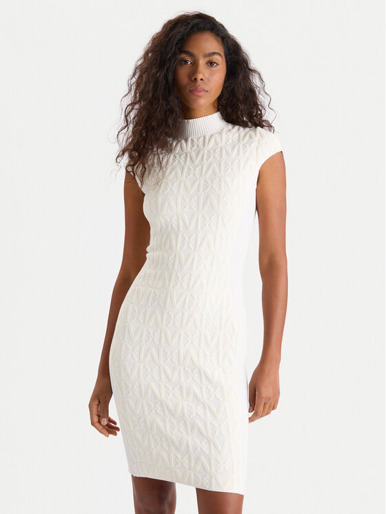 Marciano Guess Ежедневна рокля 4BGK0A 5661Z Бежов Bodycon Fit цвят на ниска цена