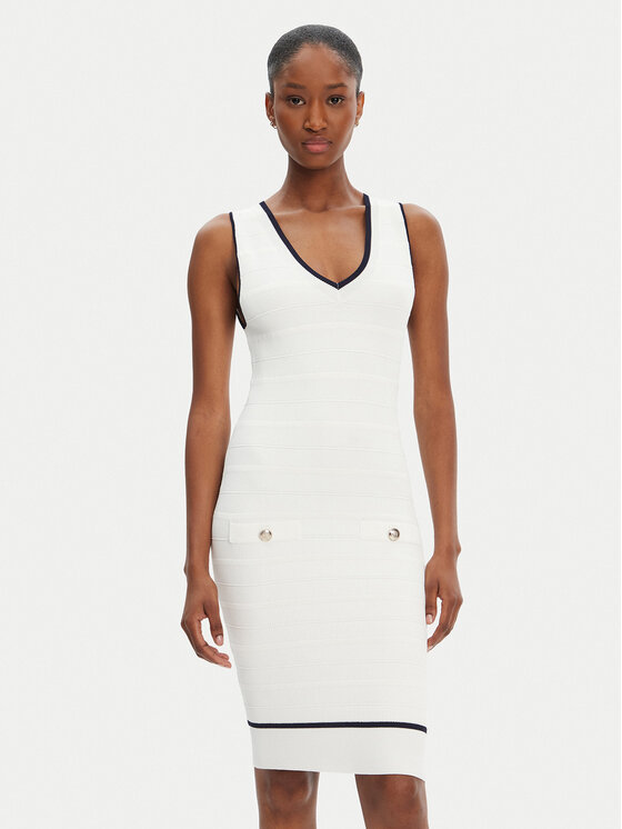 Marciano Guess Ежедневна рокля 5RGK99 5640Z Екрю Regular Fit цвят на ниска цена