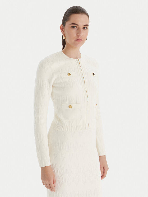 Marciano Guess Кардиган 5BGR06 5661Z Екрю Regular Fit цвят на ниска цена