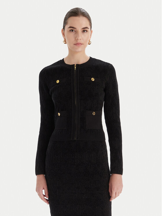 Marciano Guess Кардиган 5BGR06 5661Z Черен Regular Fit цвят на ниска цена