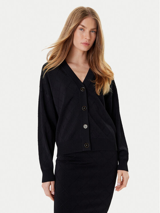 Marciano Guess Кардиган 5YGR13 5036Z Черен Regular Fit цвят на ниска цена