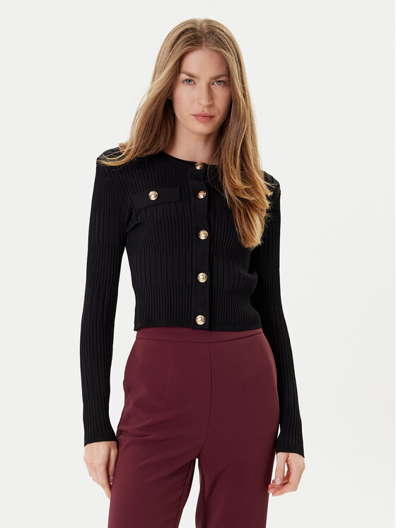 Marciano Guess Кардиган 5YGR32 5881Z Черен Regular Fit цвят на ниска цена