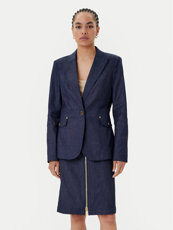 Marciano Guess Сако 5YPN22 7457A Тъмносин Regular Fit цвят на ниска цена