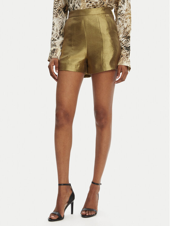 Marciano Guess Шорти от плат 5GGD24 7312A Златист Regular Fit цвят на ниска цена