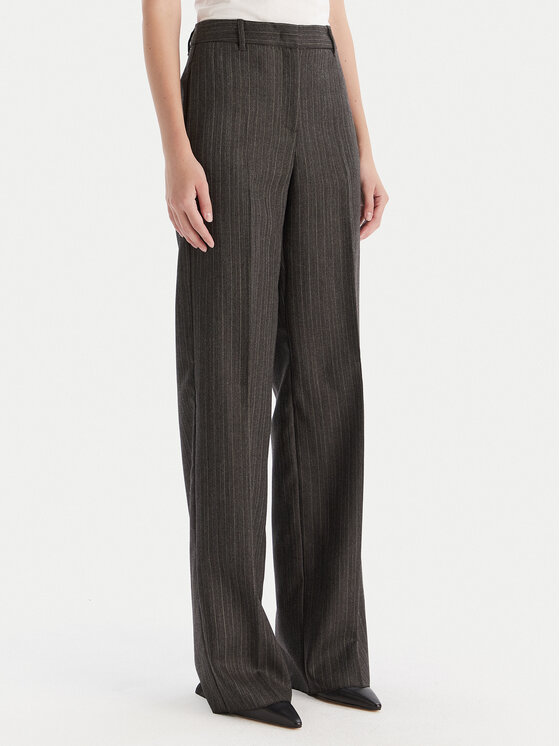 Marella Панталони тип палацо Renoir 2523136082 Кафяв Wide Leg цвят на ниска цена