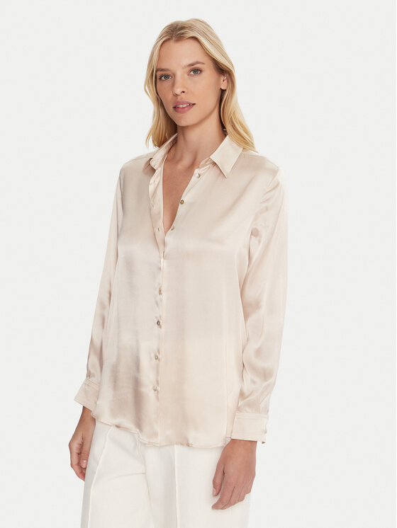 Marella Риза Bunny 2523116015 Екрю Regular Fit цвят на ниска цена