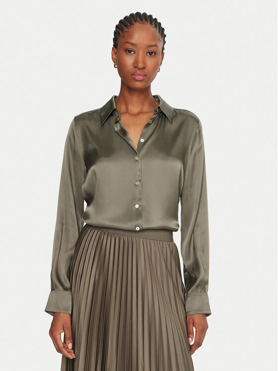 Marella Риза Bunny 2523116015 Зелен Regular Fit цвят на ниска цена