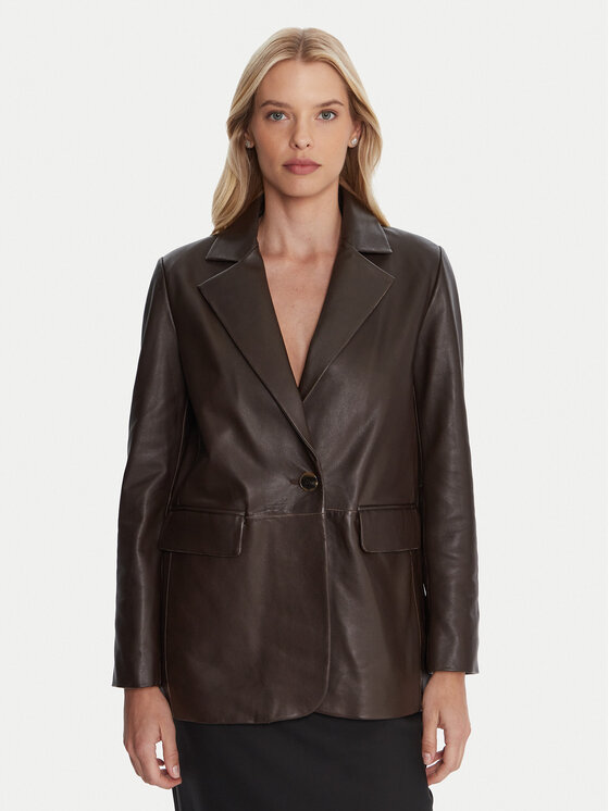 Marella Сако Icone 2523446044 Кафяв Regular Fit цвят на ниска цена