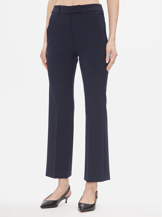 Marella Текстилни панталони Child 2413131061200 Тъмносин Regular Fit цвят на ниска цена