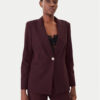 Maryley Сако 25IB187/M06/43BU Бордо Regular Fit цвят на ниска цена