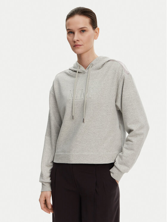 Max Mara Leisure Суитшърт Agora 2516921027 Сив Regular Fit цвят на ниска цена