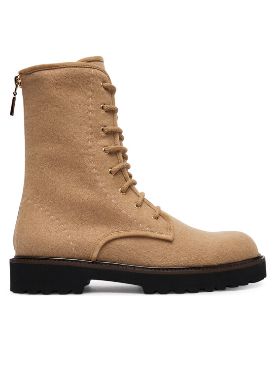 Max Mara Зимни обувки Bakerzipwk 2524796012600 Кафяв цвят на ниска цена