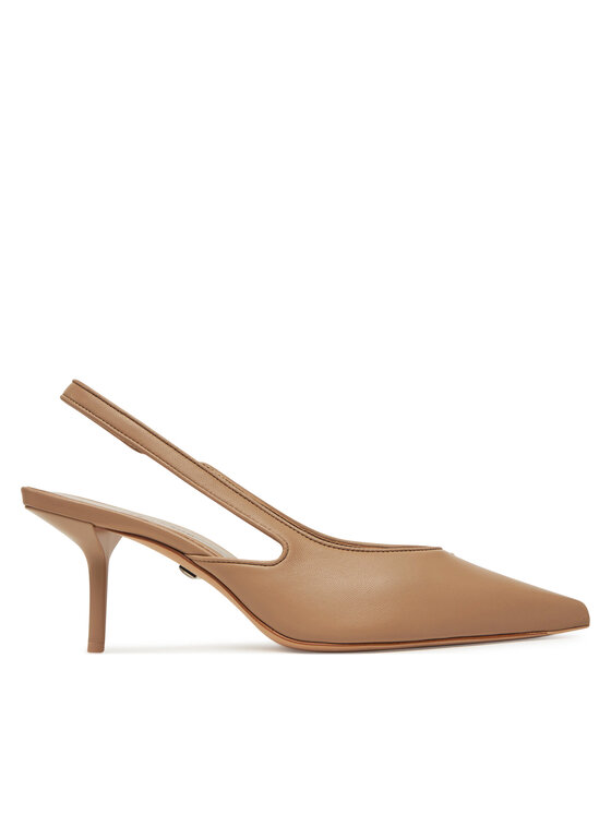 Max Mara Обувки на ток 2514521052600 Кафяв цвят на ниска цена