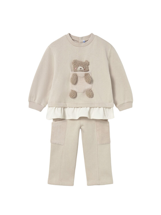 Mayoral Анцуг 2843 Бежов Regular Fit цвят на ниска цена