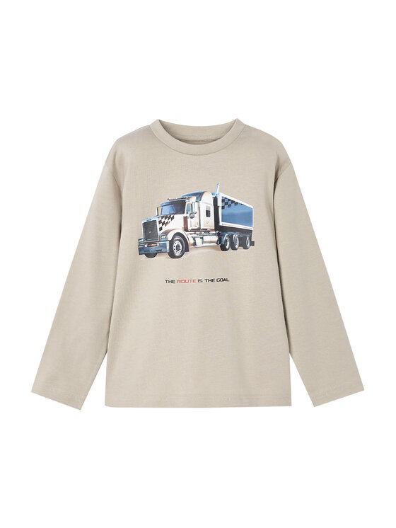 Mayoral Блуза 4085 Бежов Regular Fit цвят на ниска цена