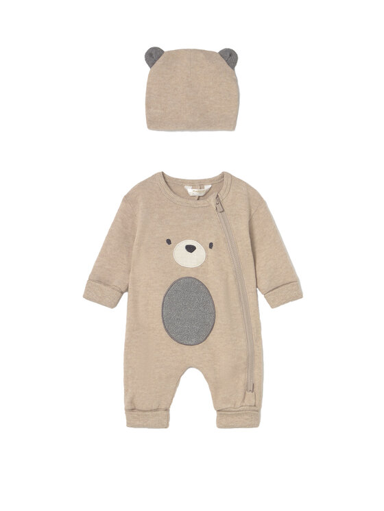 Mayoral Детски комплект 2613 Бежов Regular Fit цвят на ниска цена