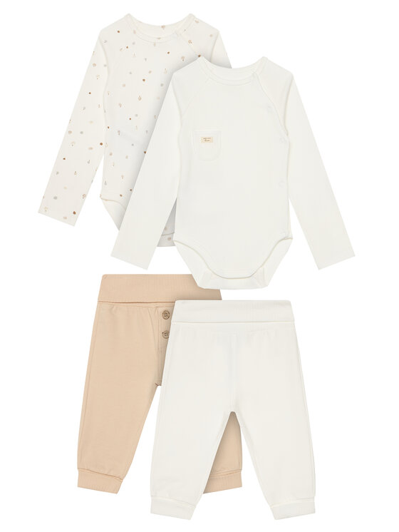 Mayoral Детски комплект 2638 Бежов Regular Fit цвят на ниска цена