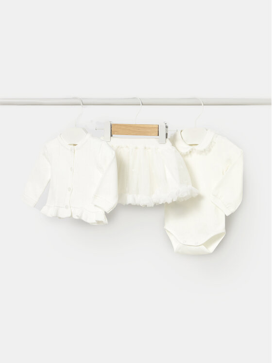 Mayoral Детски комплект 2830 Екрю Regular Fit цвят на ниска цена