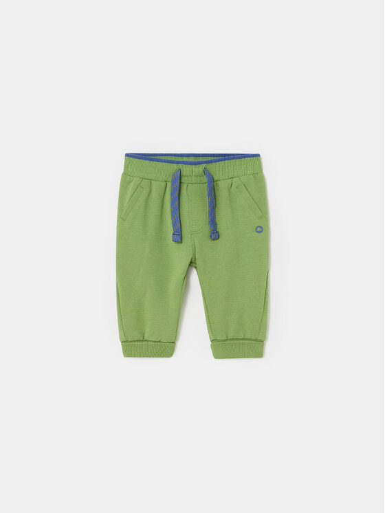 Mayoral Долнище анцуг 1539 Зелен Regular Fit цвят на ниска цена