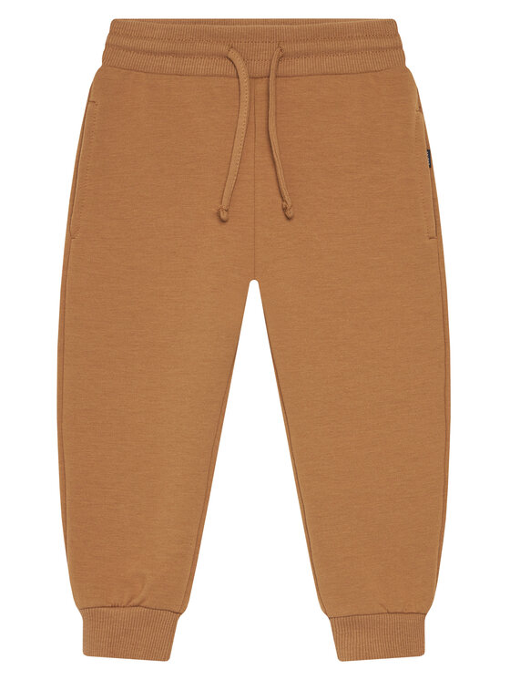 Mayoral Долнище анцуг 704 Кафяв Regular Fit цвят на ниска цена