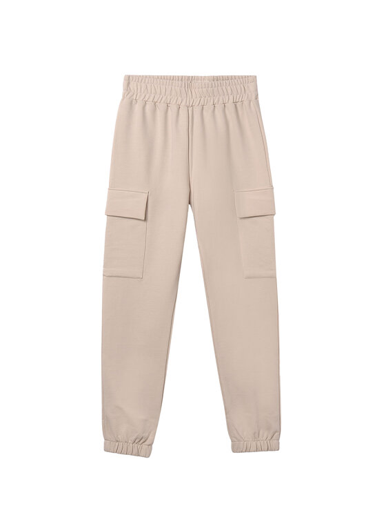 Mayoral Долнище анцуг 7578 Бежов Regular Fit цвят на ниска цена