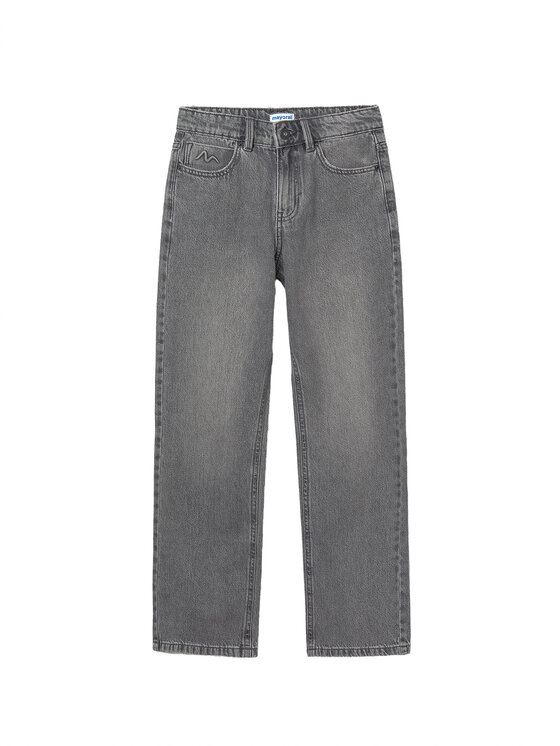 Mayoral Дънки 7574 Сив Relaxed Fit цвят на ниска цена