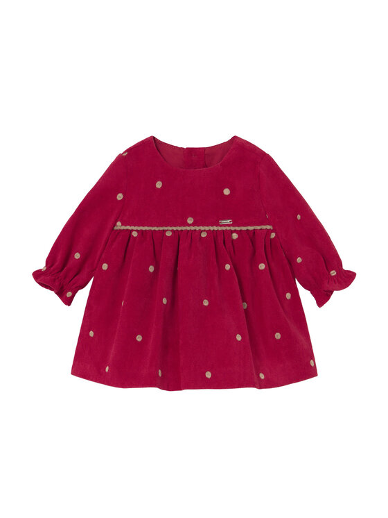 Mayoral Ежедневна рокля 2820 Червен Regular Fit цвят на ниска цена