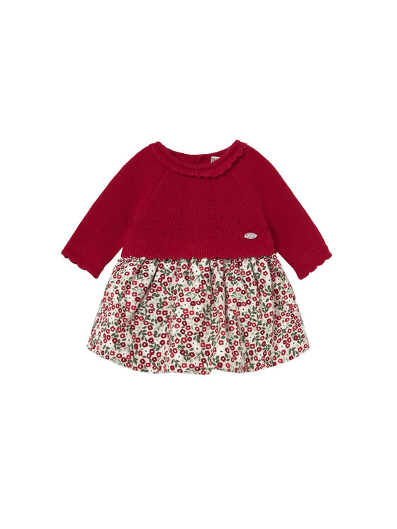 Mayoral Ежедневна рокля 2821 Червен Regular Fit цвят на ниска цена